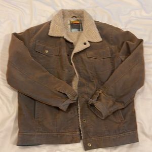 Brooklyn industries corduroy sherpa jacket